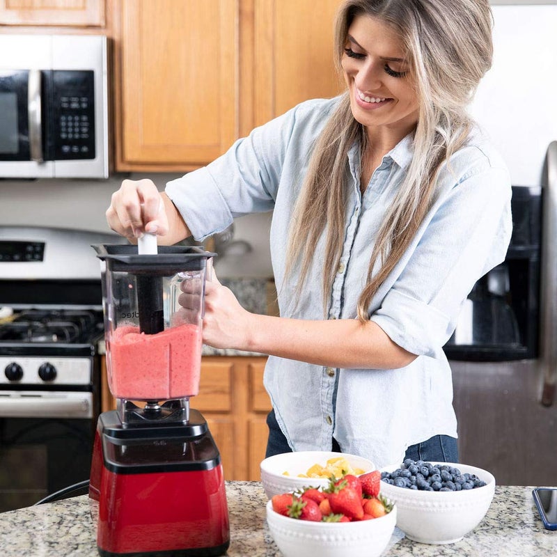 Blender Stick Tamper Fits Blendtec blenders- Hassle-Free Blending - FITS BLENDTEC's VENTED GRIPPER LID - BPA FREE - PATENTED - Image 3